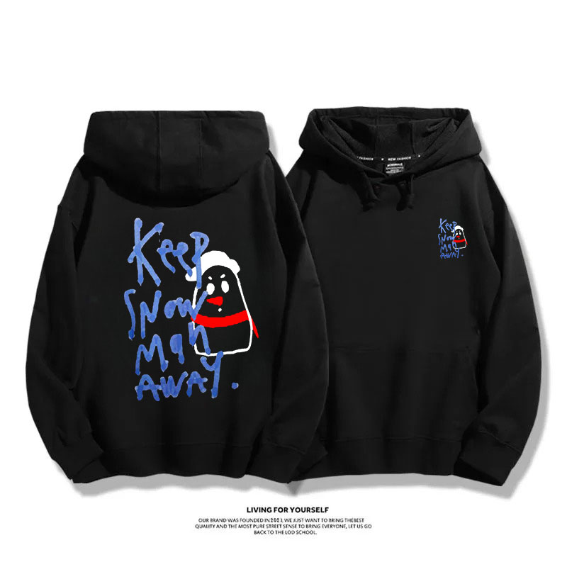 LINGORM 2025秋冬新款 親子情侶男女連帽衛衣