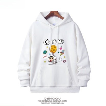 蠟筆小新新款 親子情侶男女連帽衛衣