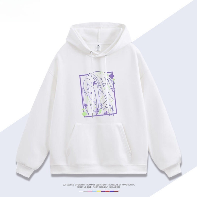 Re:Zero 聯名衛衣秋冬新款親子情侶裝連帽衛衣