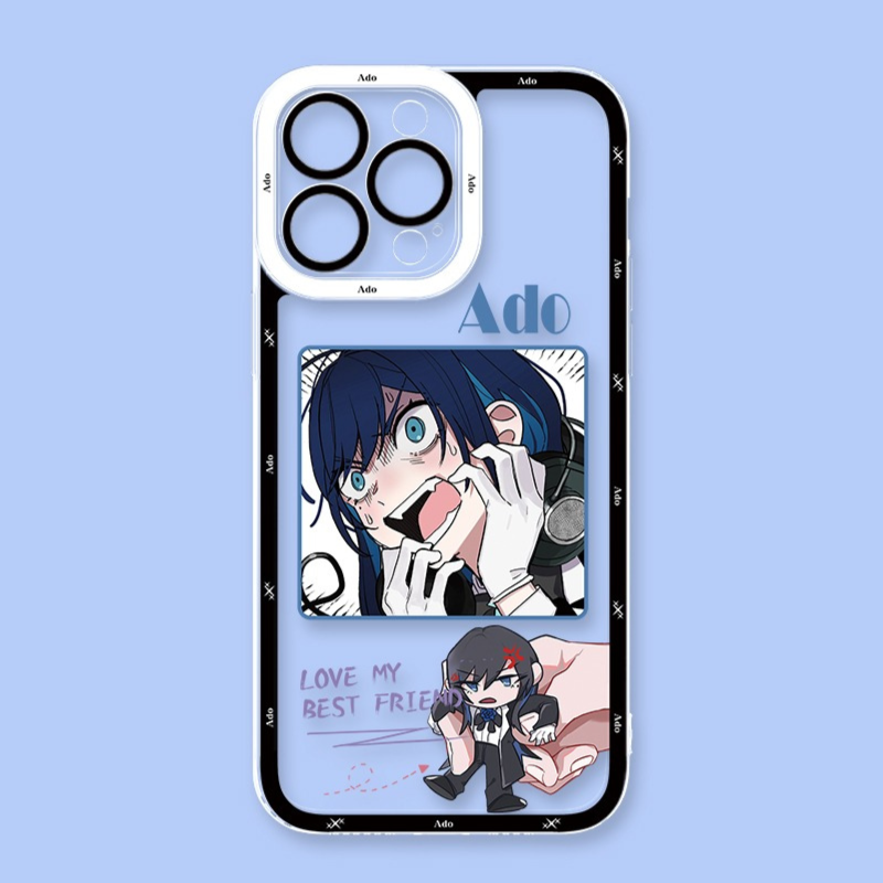 Ado歌姬天使眼透明防摔軟殼