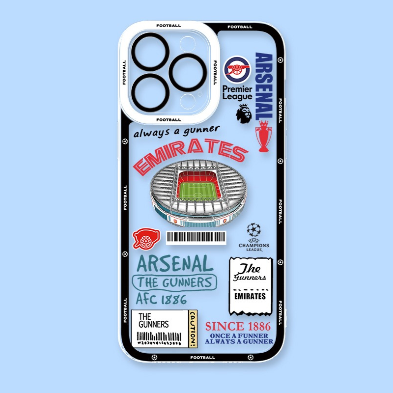 足球俱樂部天使眼透明防摔軟殼-ZUIHANG SHOP