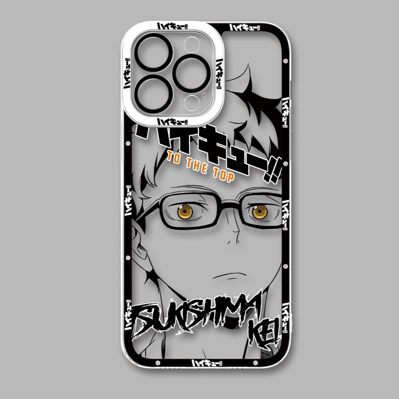 排球少年天使眼透明防摔軟殼