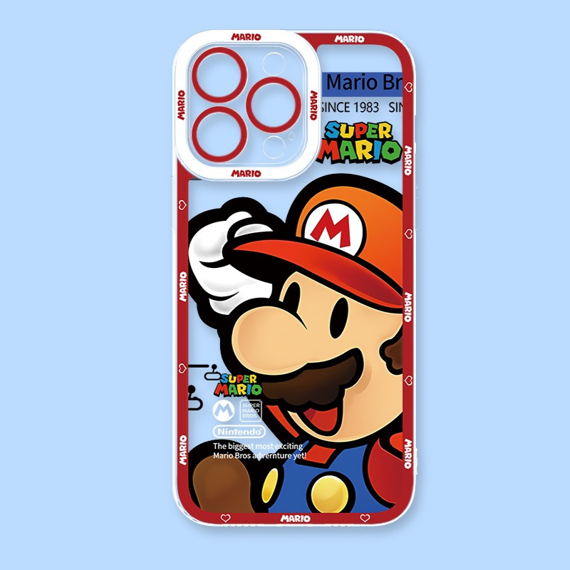 馬里奧天使眼透明防摔軟殼