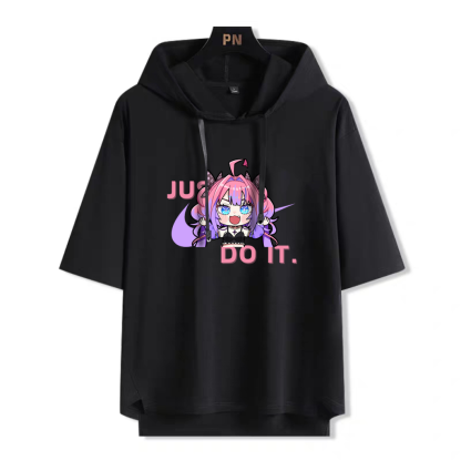 Vtuber HOLOLIVE 潮牌聯名連帽短袖T恤