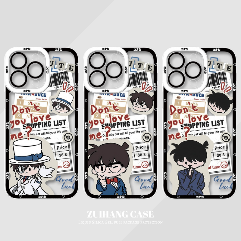 名偵探柯南天使眼透明防摔軟殼-ZUIHANG SHOP