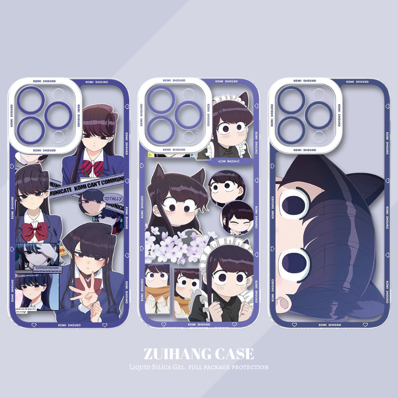 古見同學是溝通魯蛇天使眼透明防摔軟殼