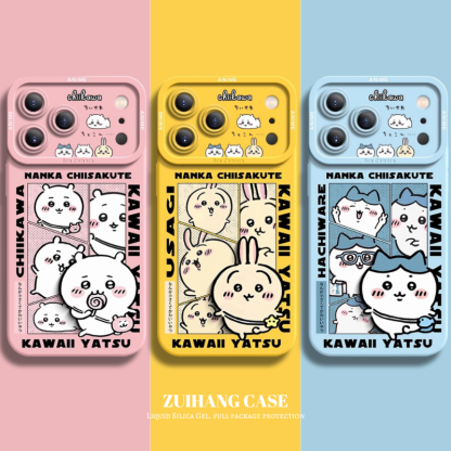 Chiikawa液態矽膠全包防摔軟殼