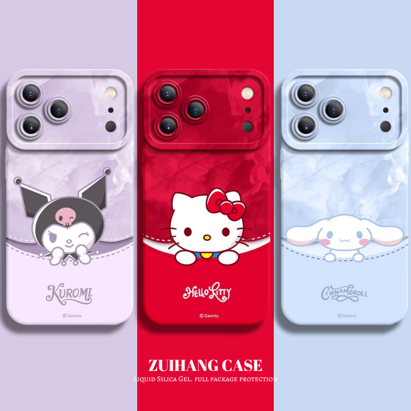 三麗鷗液態矽膠全包防摔軟殼