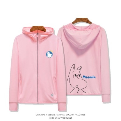 Moomin 嚕嚕米 夏季通勤冰絲速乾涼感防曬外套