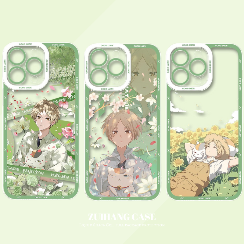 夏目友人帳天使眼透明防摔軟殼