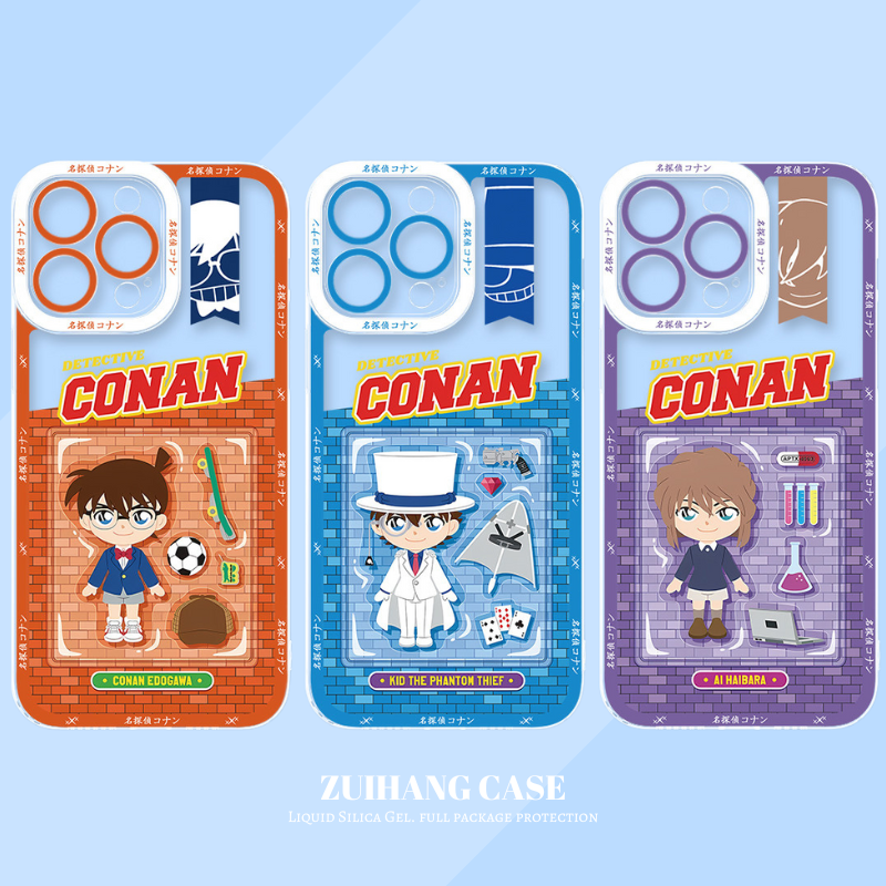 名偵探柯南天使眼透明防摔軟殼