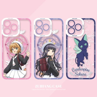 魔卡少女櫻天使眼透明防摔軟殼