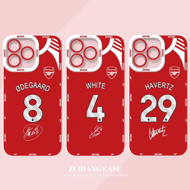 足球俱樂部天使眼透明防摔軟殼