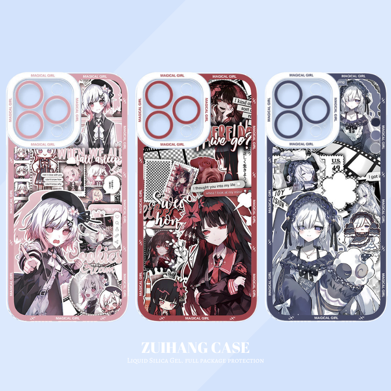 魔女審判天使眼透明防摔軟殼