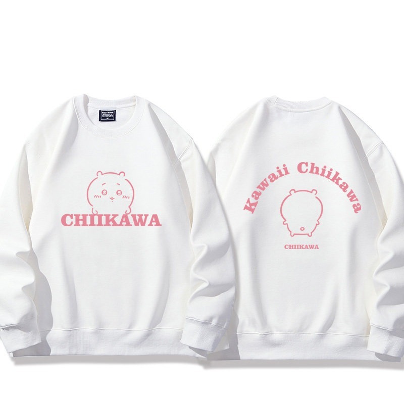 Chiikawa吉伊咔哇聯名親子情侶裝 圓領長袖