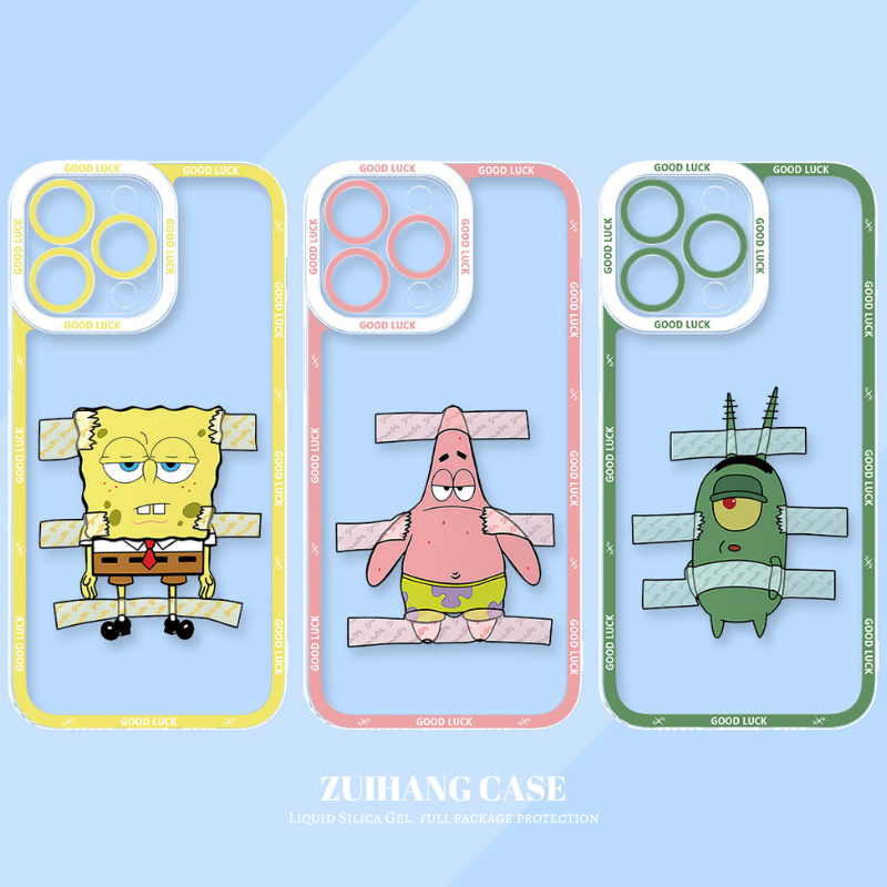 海綿寶寶天使眼透明防摔軟殼