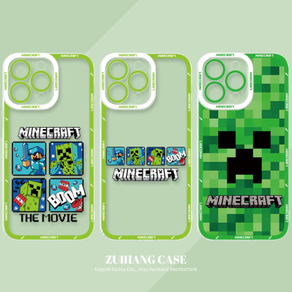 Minecraft麥塊天使眼透明防摔軟殼