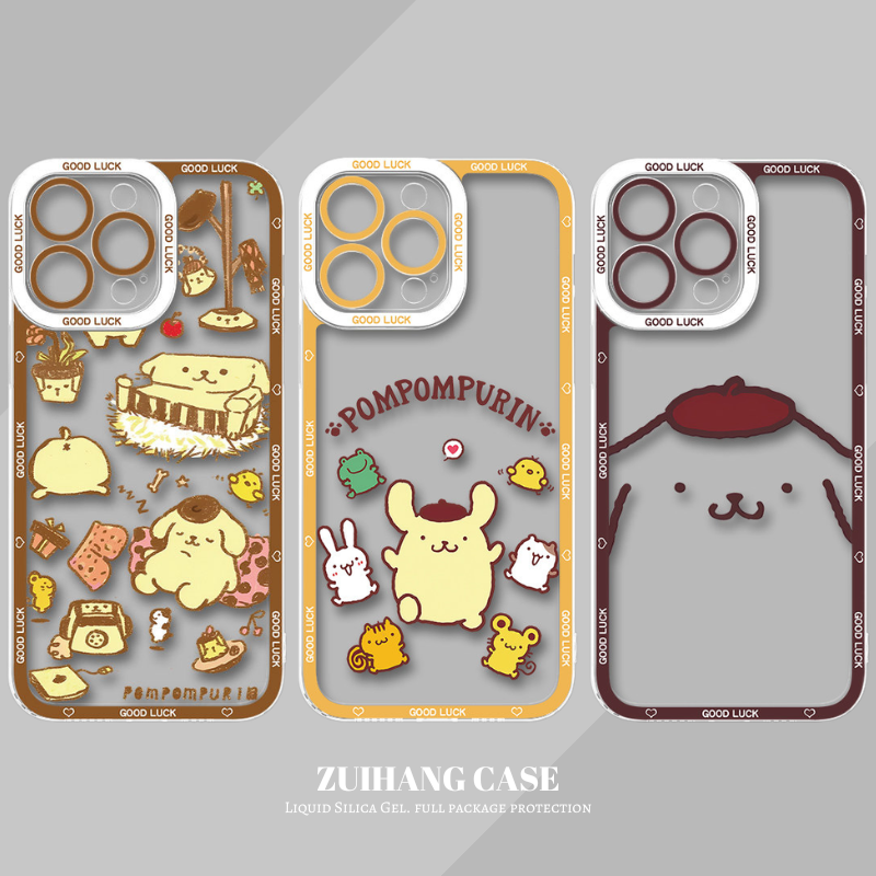 三麗鷗佈丁狗天使眼透明手機殼