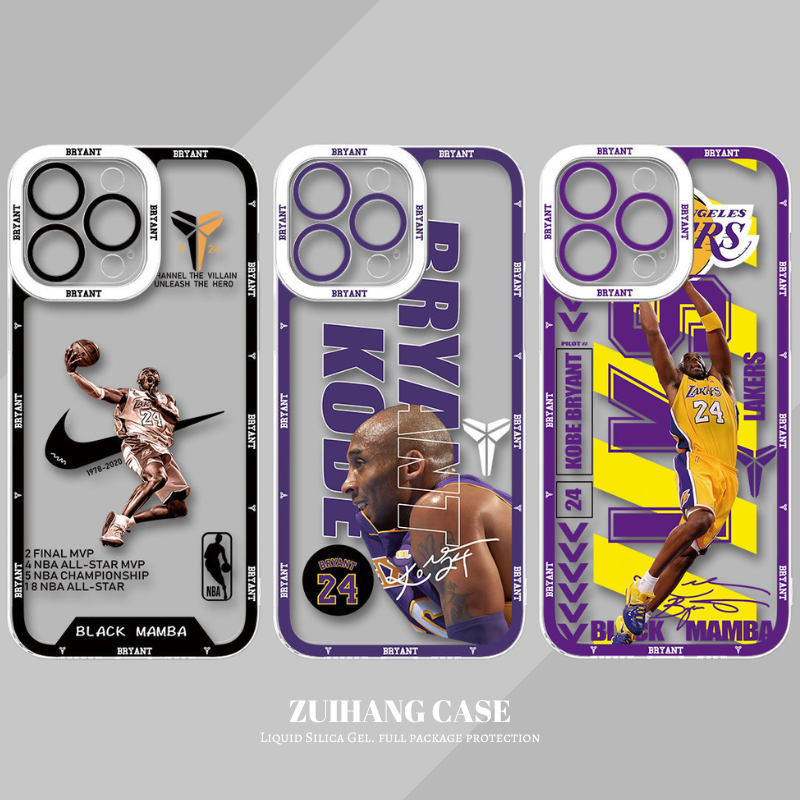 Kobe科比天使眼透明手機殼