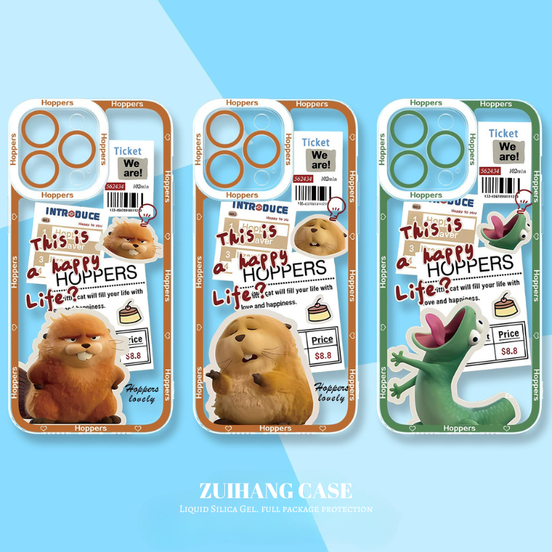 狸想世天使眼透明手機殼