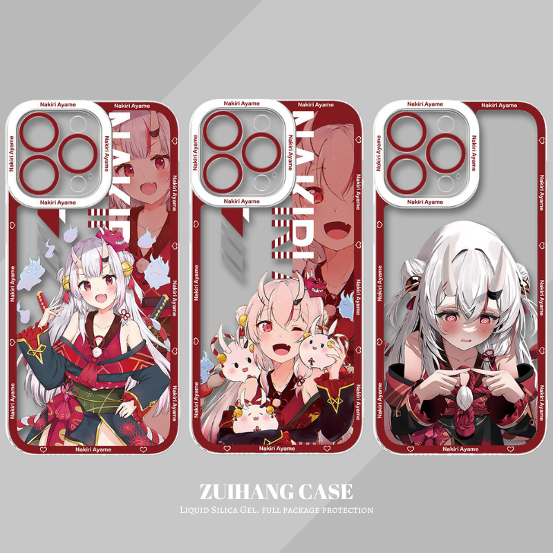Nakiri Ayame 百鬼綾目天使眼透明手機殼