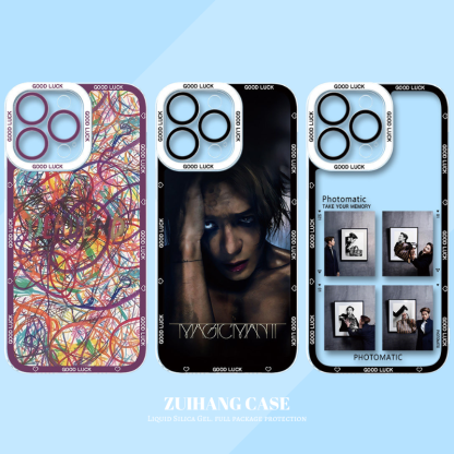 王嘉爾天使眼透明手機殼