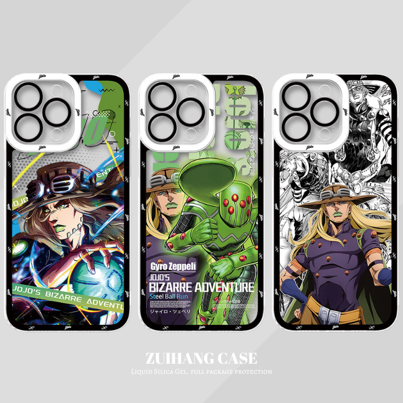 JOJO 的奇妙冒險 飆馬野郎 傑洛齊貝林天使眼透明手機殼