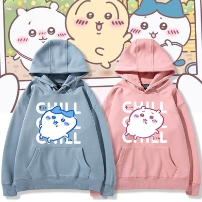 Chiikawa 親子情侶男女連帽衛衣