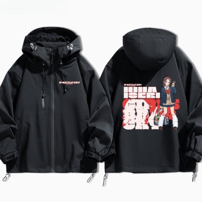 少女樂團吶喊吧周邊 男女同款秋冬衝鋒衣