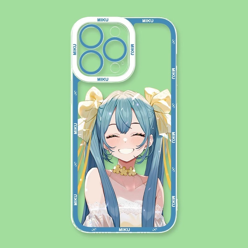 初音未來天使眼透明防摔軟殼