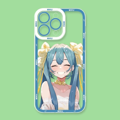 初音未來天使眼透明防摔軟殼