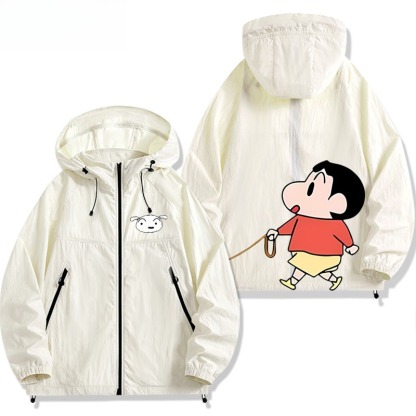 蠟筆小新周邊 男女輕薄透氣防曬服外套