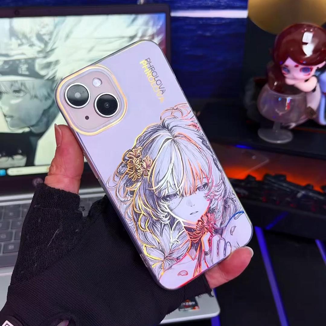 鳴潮極光金漸變手機殼