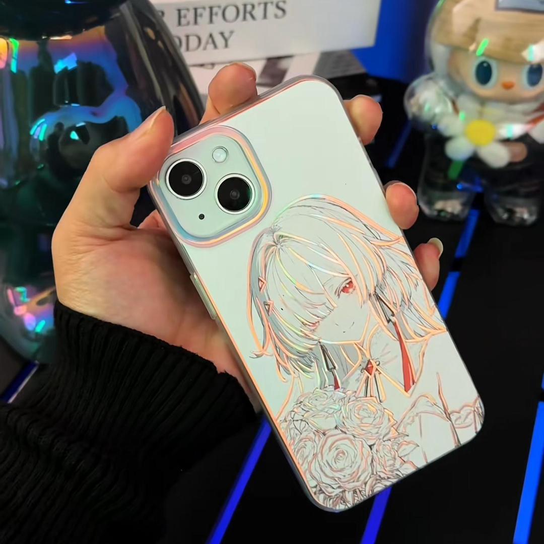 鳴潮極光金漸變手機殼