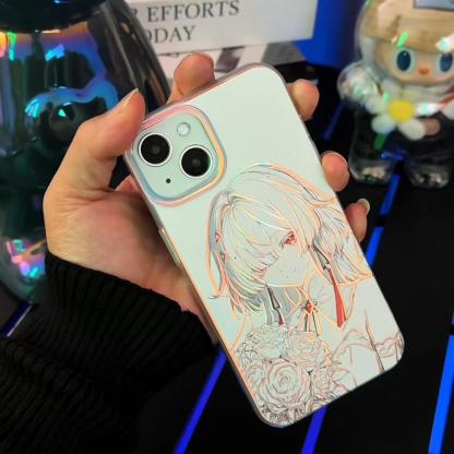 鳴潮極光金漸變手機殼