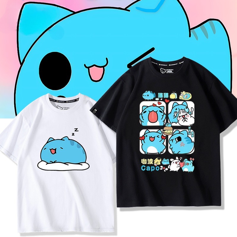 貓貓蟲咖波 2024親子情侶男女同款 T恤