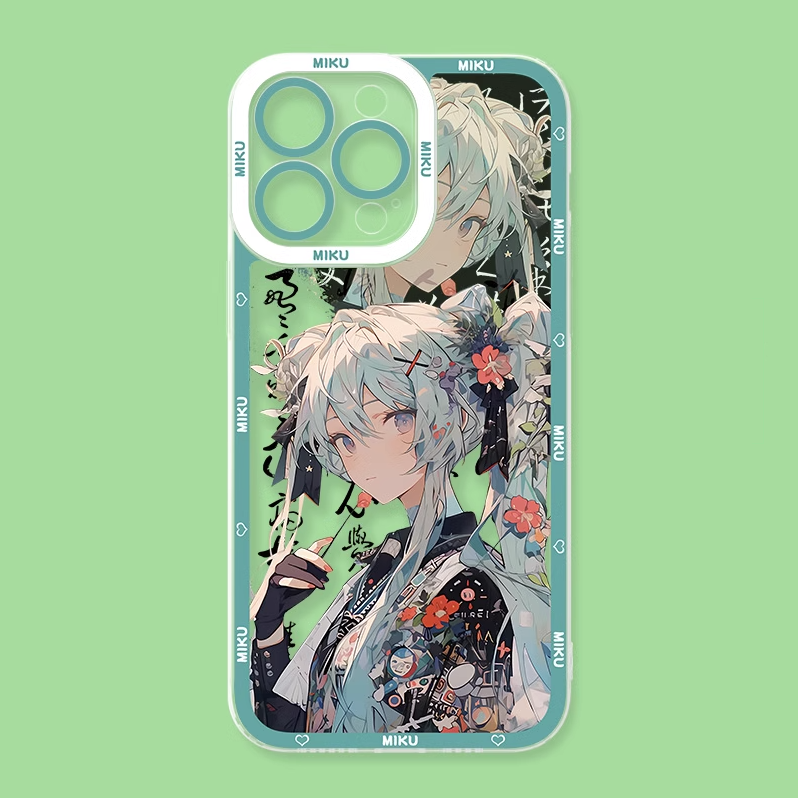 初音未來天使眼透明防摔軟殼