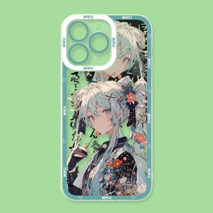 初音未來天使眼透明防摔軟殼