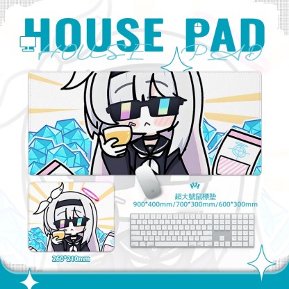 蔚藍檔案普拉娜 主題桌墊 布質滑鼠墊