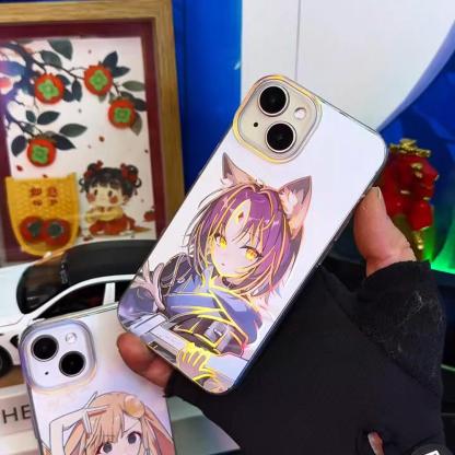 超時空輝耀姬！ 極光金漸變手機殼