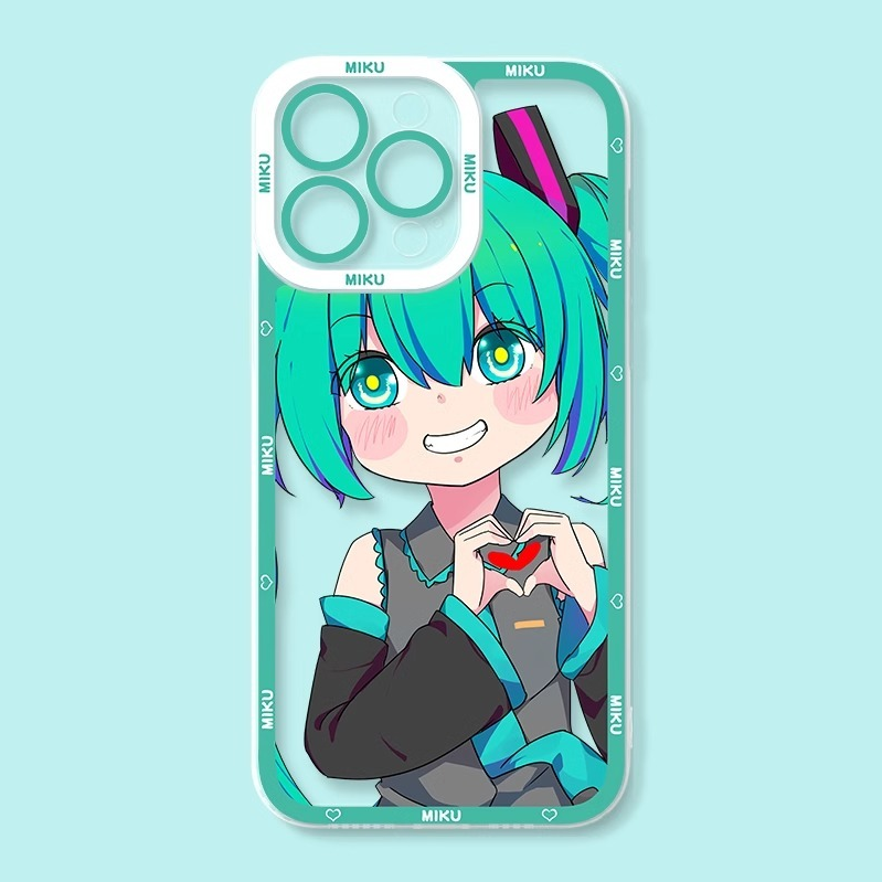 初音未來天使眼透明防摔軟殼