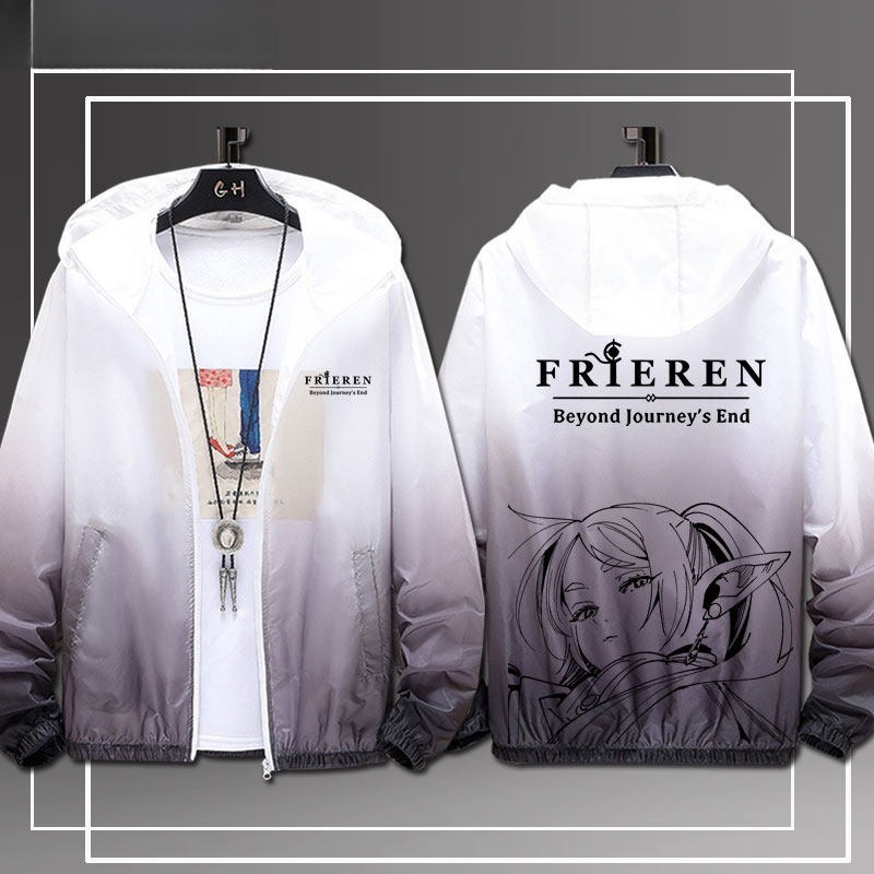 葬送的芙莉蓮 輕薄透氣漸變防曬衣外套