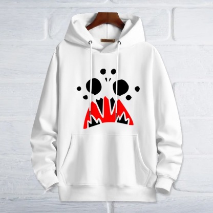 饑荒Q版小蜘蛛新款 親子情侶男女連帽衛衣