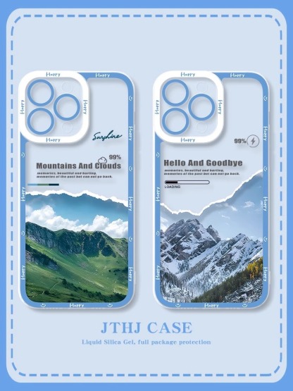 風景 天使眼透明防摔軟殼