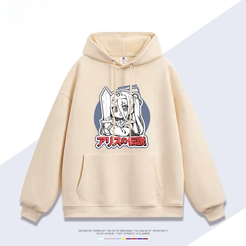 碧藍檔案愛麗絲新款 親子情侶男女連帽衛衣