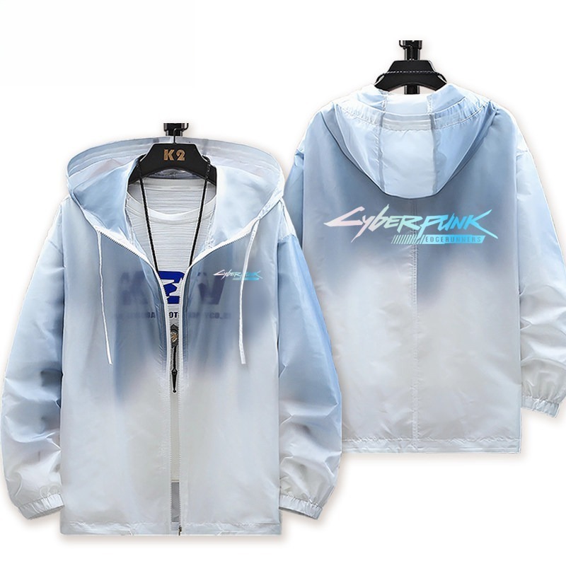 電馭叛客 輕薄透氣漸變防曬衣外套