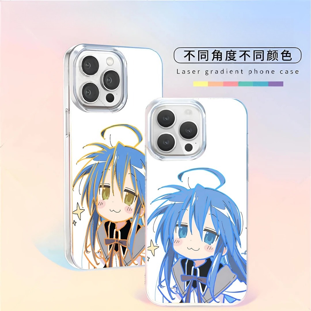 【大集合】動漫極光金漸變手機殼