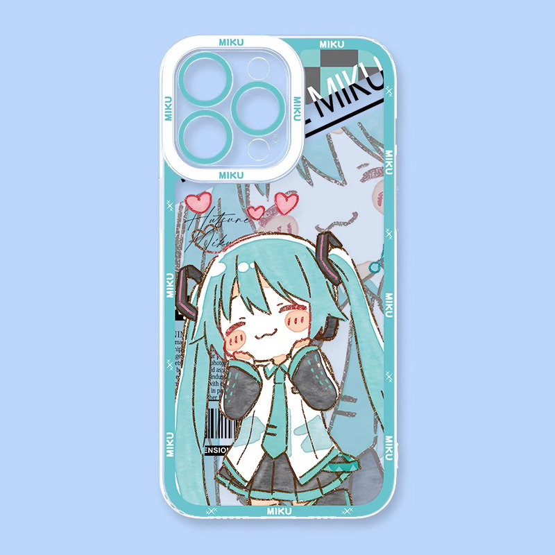 初音未來天使眼透明防摔軟殼