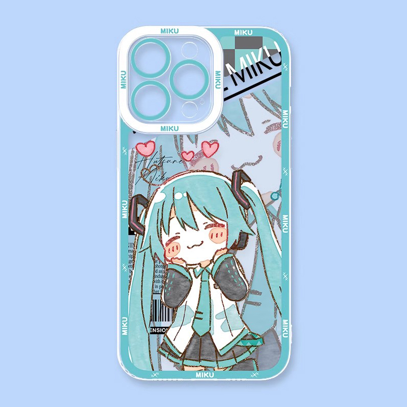 初音未來天使眼透明防摔軟殼