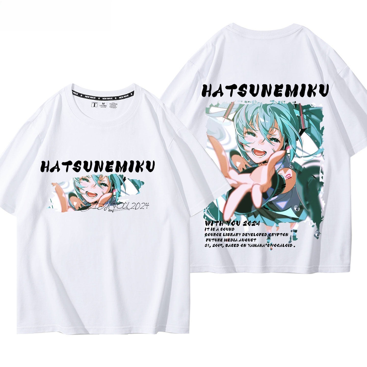 初音未來 印花短袖T恤